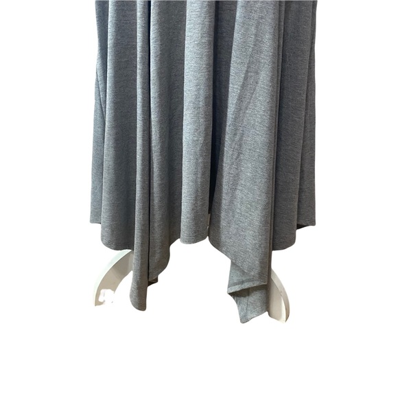 Torrid Plus Size 2X 2 Grey Sleeveless Midi Dress - Picture 2 of 8